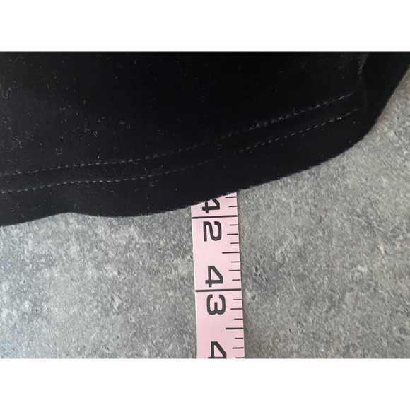 Black Velvet Dress Size 12 Elegant Whimsigoth Fairy Holiday Cocktail Event Y2K - Picture 9 of 10